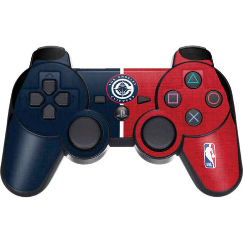 NBA LA Clippers Canvas PS3 Dual Shock wireless controller Skin
