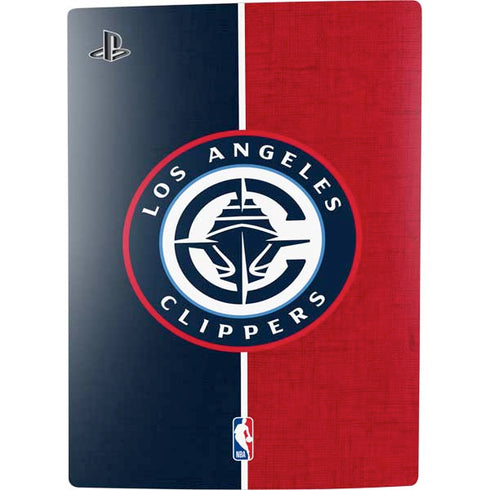 NBA LA Clippers Canvas PS5 Console Skin