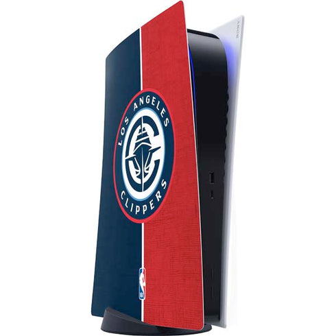 NBA LA Clippers Canvas PS5 Digital Edition Console Skin