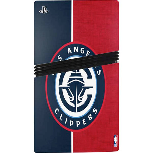 NBA LA Clippers Canvas PS5 Pro Bundle Skin