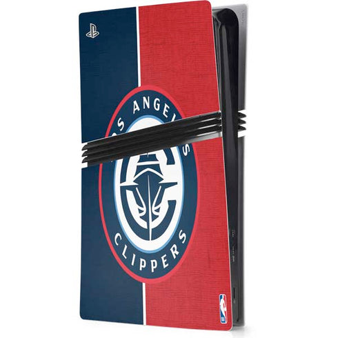 NBA LA Clippers Canvas PlayStation PS5 Skins
