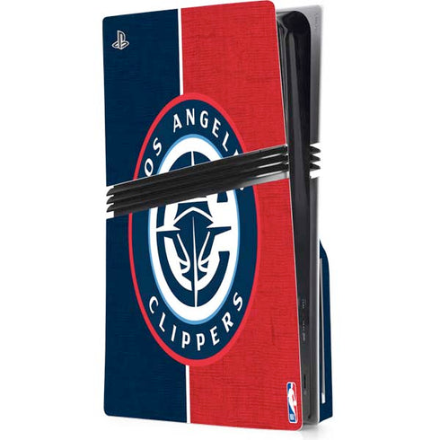 NBA LA Clippers Canvas PlayStation PS5 Skins