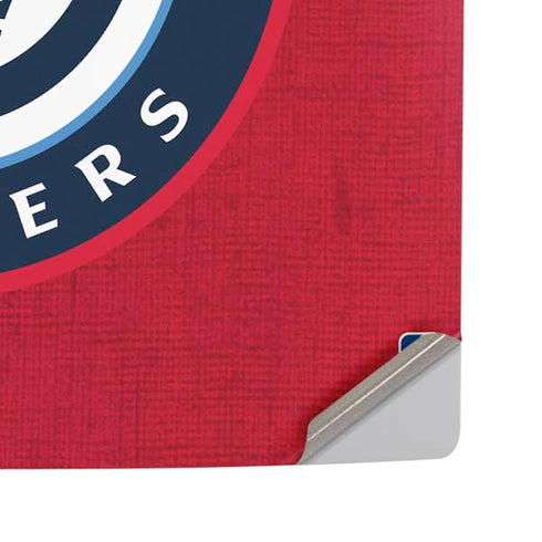 NBA LA Clippers Canvas PS5 Pro Disk Console Skin