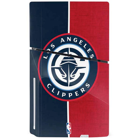 NBA LA Clippers Canvas PS5 Slim Disk Bundle Skin