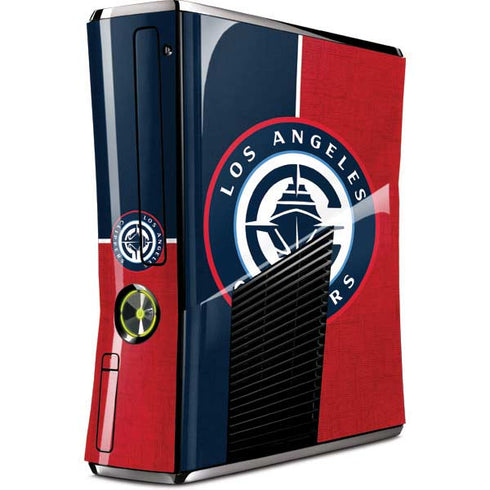 NBA LA Clippers Canvas Xbox 360 Slim (2010) Skin