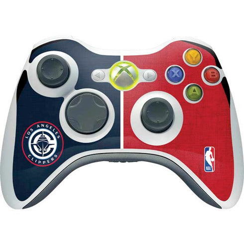 NBA LA Clippers Canvas Xbox 360 Wireless Controller Skin