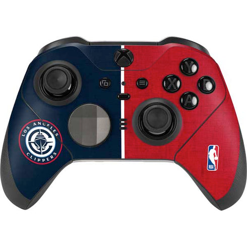 NBA LA Clippers Canvas Xbox Elite Wireless Controller Series 2 Skin
