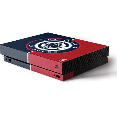 NBA LA Clippers Canvas Xbox One Skins