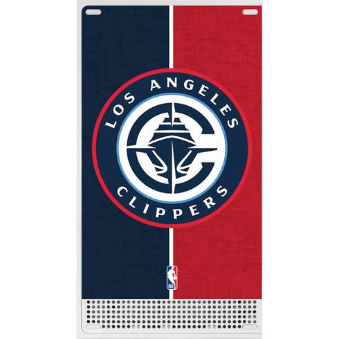 NBA LA Clippers Canvas Xbox Series S Console Skin