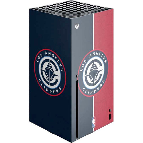 NBA LA Clippers Canvas Xbox Series X Skins