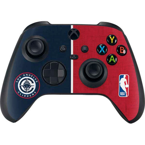 NBA LA Clippers Canvas Xbox Series X Controller Skin