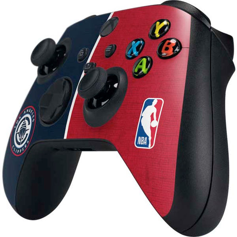 NBA LA Clippers Canvas Xbox Series X Controller Skin