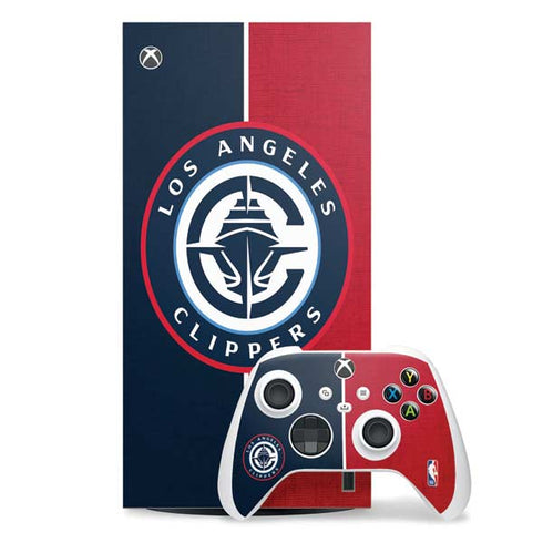 NBA LA Clippers Canvas XBox Series X Digital Edition Bundle Skin