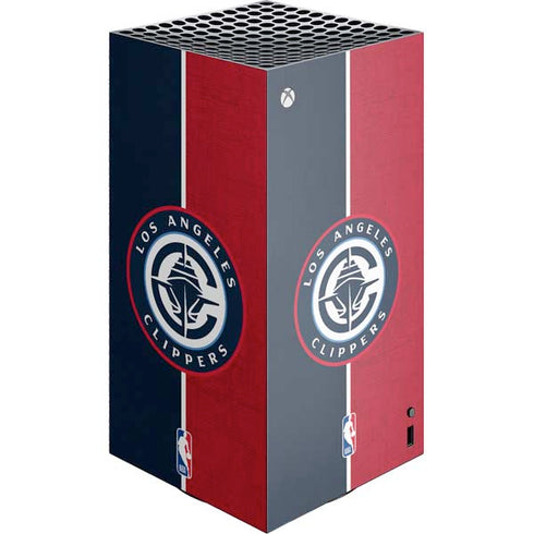 NBA LA Clippers Canvas XBox Series X Digital Edition Console Skin
