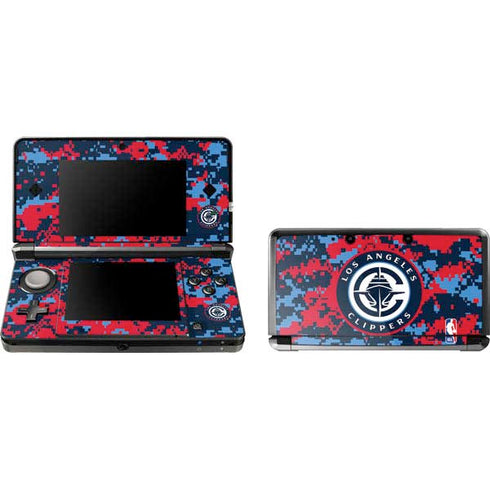 NBA LA Clippers Digi Camo Nintendo Skins