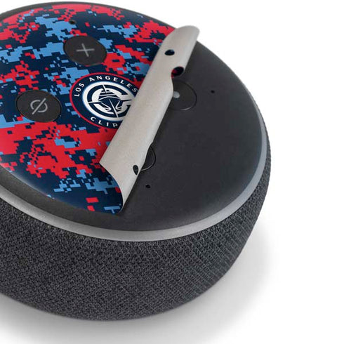 NBA LA Clippers Digi Camo Amazon Echo Dot Skin