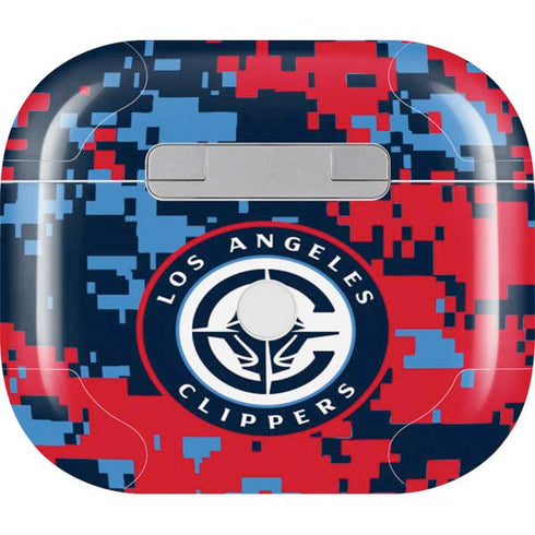 NBA LA Clippers Digi Camo Apple AirPods (3rd Gen 2021) Skin