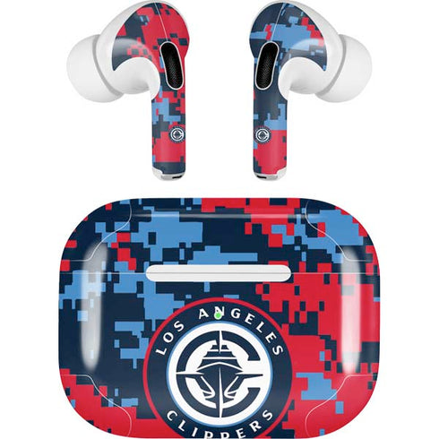 NBA LA Clippers Digi Camo Apple AirPods Pro Skin