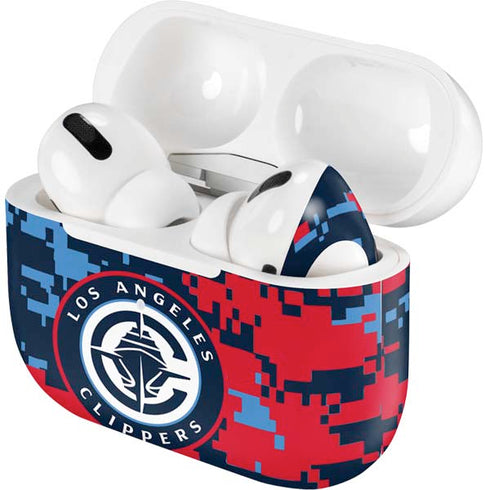 NBA LA Clippers Digi Camo Apple AirPods Pro Skin