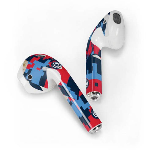 NBA LA Clippers Digi Camo Apple AirPods Skin