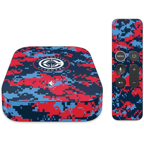 NBA LA Clippers Digi Camo Apple TV Skin
