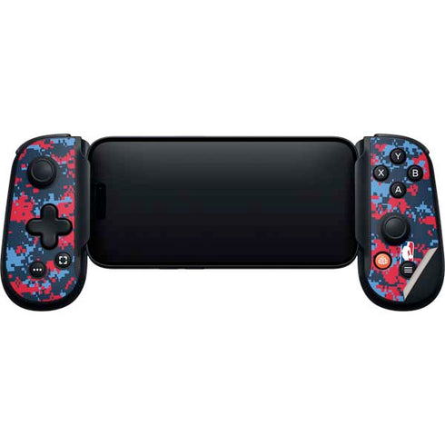 NBA LA Clippers Digi Camo Backbone One for iPhone Game Controller Skin