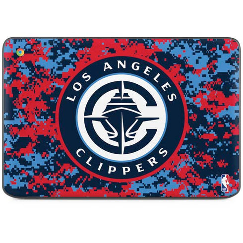 NBA LA Clippers Digi Camo HP Chromebook Skin
