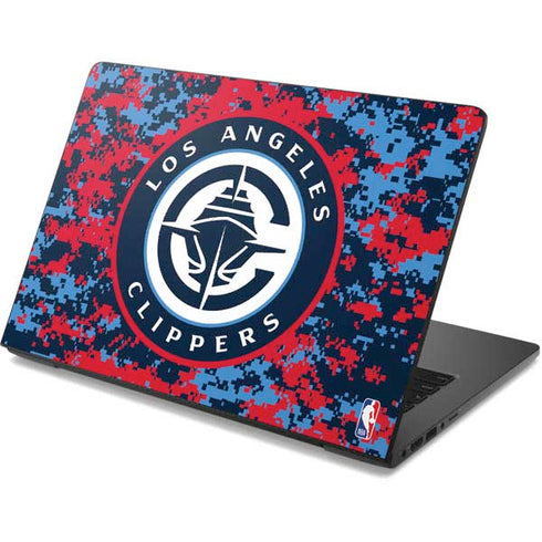 NBA LA Clippers Digi Camo Dell Chromebook Skin