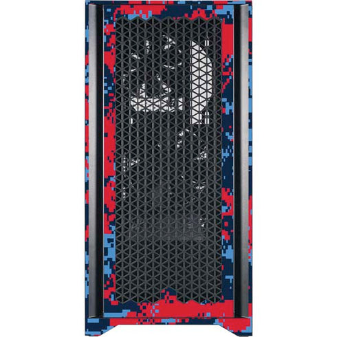 NBA LA Clippers Digi Camo Corsair 4000D Tempered Glass Mid-Tower ATX Case Skin