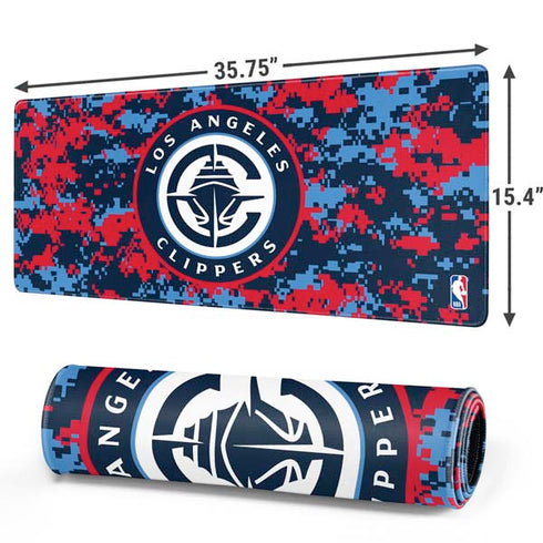 NBA LA Clippers Digi Camo Gaming Mouse Pad