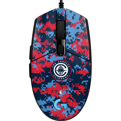 NBA LA Clippers Digi Camo G203 Prodigy RGB Wired Gaming Mouse Skin