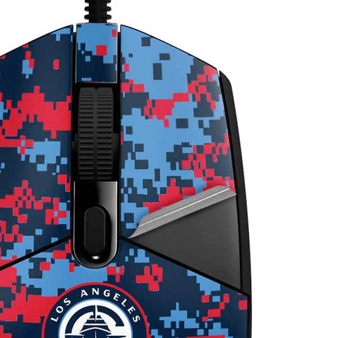 NBA LA Clippers Digi Camo G203 Prodigy RGB Wired Gaming Mouse Skin