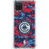 NBA LA Clippers Digi Camo Galaxy A12 Clear Case