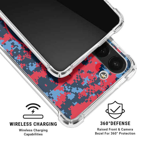 NBA LA Clippers Digi Camo Galaxy A13 5G Clear Case