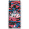 NBA LA Clippers Digi Camo Galaxy A30 Clear Case