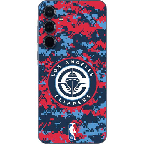 NBA LA Clippers Digi Camo Galaxy A36 5G Skin