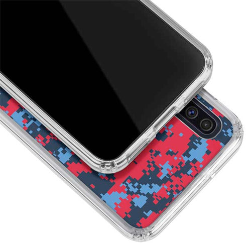 NBA LA Clippers Digi Camo Galaxy A50 Clear Case