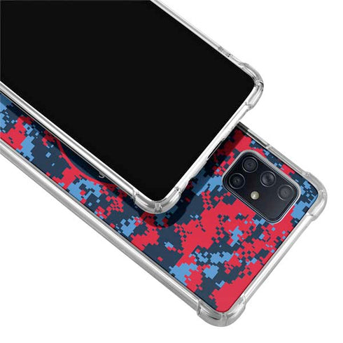 NBA LA Clippers Digi Camo Galaxy A51 5G Clear Case
