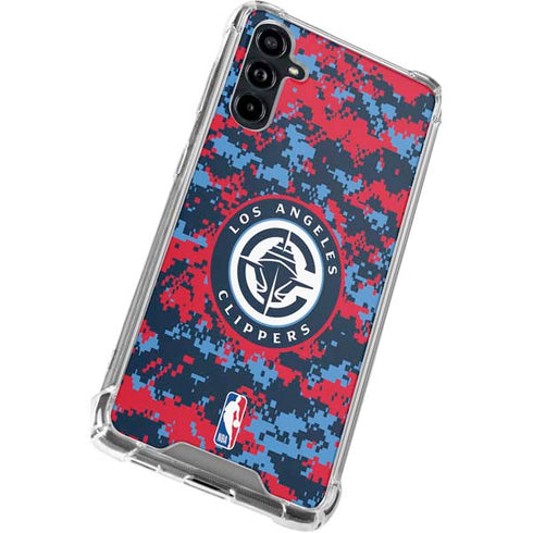 NBA LA Clippers Digi Camo Galaxy A54 5G Clear Case