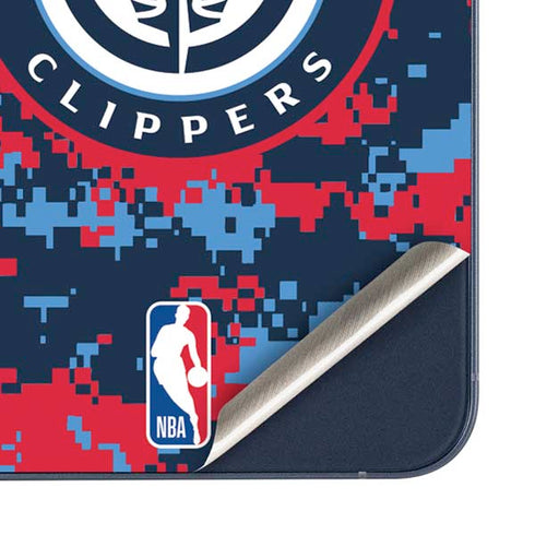 NBA LA Clippers Digi Camo Galaxy A55 5G Skin