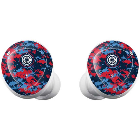 NBA LA Clippers Digi Camo Galaxy Buds Plus Skin