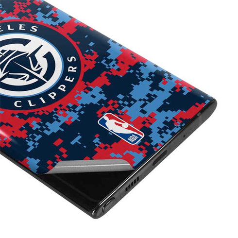 NBA LA Clippers Digi Camo Galaxy Note 10 Plus Skin