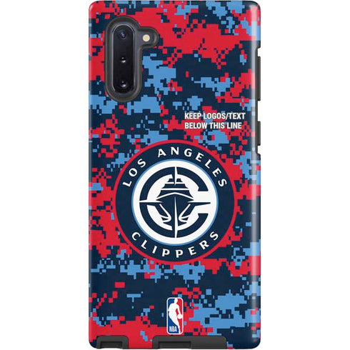 NBA LA Clippers Digi Camo Galaxy Note 10 Pro Case