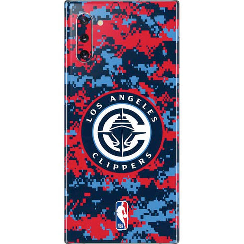 NBA LA Clippers Digi Camo Galaxy Note 10 Skin