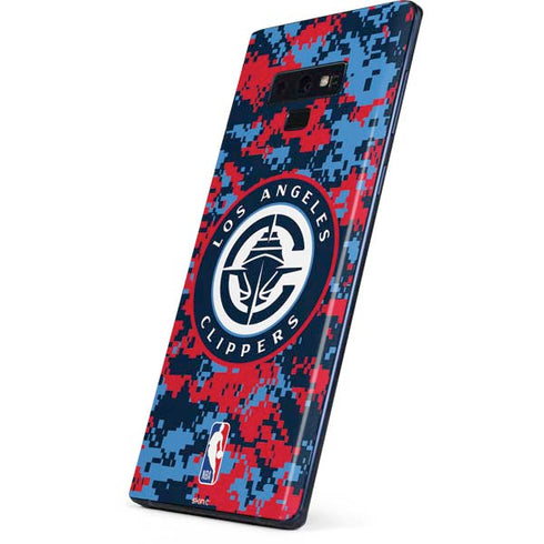 NBA LA Clippers Digi Camo Galaxy Note 9 Skin