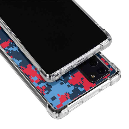 NBA LA Clippers Digi Camo Galaxy Note20 5G Clear Case