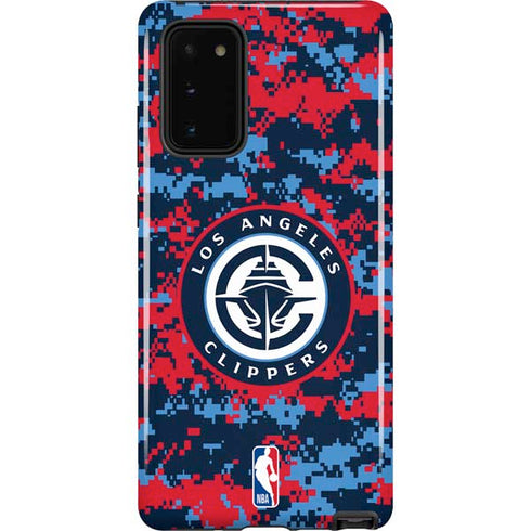 NBA LA Clippers Digi Camo Galaxy Note20 5G Pro Case