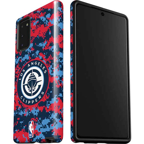 NBA LA Clippers Digi Camo Galaxy Note20 5G Pro Case