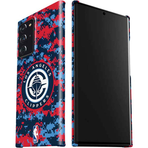 NBA LA Clippers Digi Camo Galaxy Note20 Ultra 5G Lite Case
