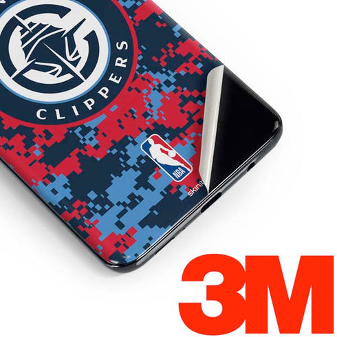 NBA LA Clippers Digi Camo Galaxy S10 Plus Skin